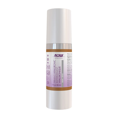 NOW Foods Solutions ファーミング ヒアルロン酸セラム、30ml