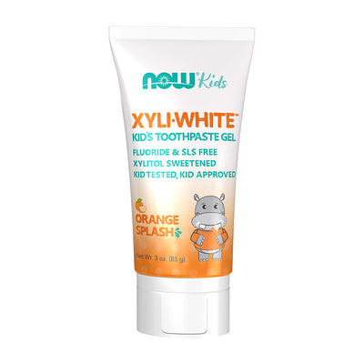 나우푸드_키즈 자일리화이트 키즈 치약 오렌지 스플래쉬, 85g