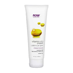 나우푸드_Solutions, Vitamin D-3 Cream 1,000 IU 4 fl oz
