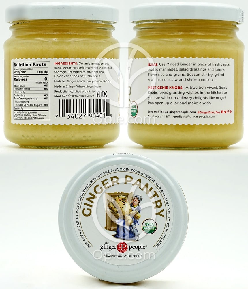 ジンジャーピープル_ミンストジンジャー(生姜茶), 190g — 후면
