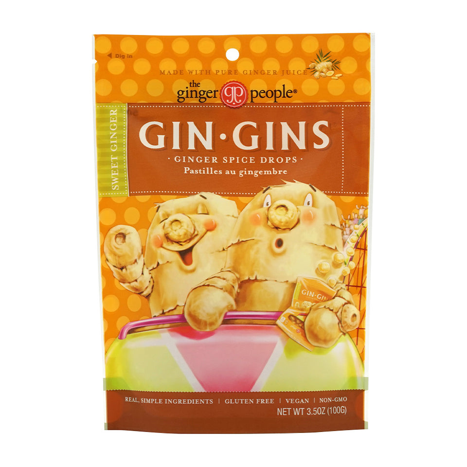 ジンジャーピープル_ジンジンジンジャースパイスドロップスイートジンジャー、100g