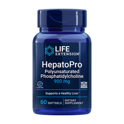 Life Extension_ヘパトプロ多不飽和ホスファチジルコリン900mg、60ソフトジェル
