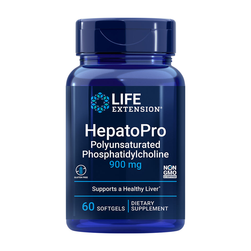 Life Extension_ヘパトプロ多不飽和ホスファチジルコリン900mg、60ソフトジェル