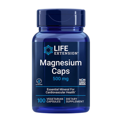 マグネシウムカプセル 500mg 植物性カプセル100粒