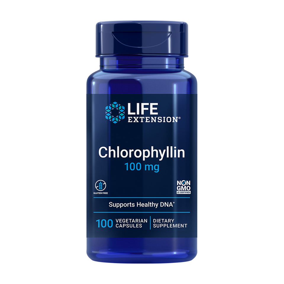 ライフエクステンション_クロロフィリン100mg、100ベジカプセル