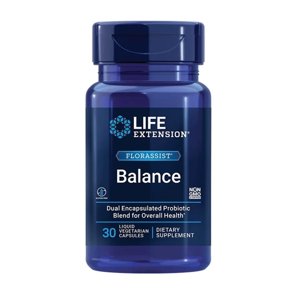 ライフエクステンション_フローラシスト バランス、30リキッドベジカプセル