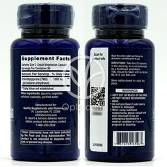 ライフエクステンション_TMG 500mg、ベジタリアンリキッドカプセル60粒