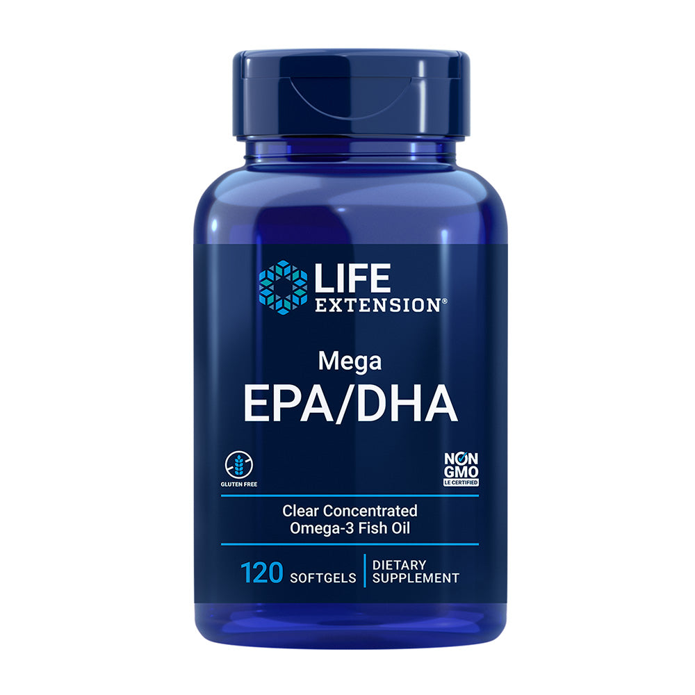 ライフエクステンション_メガ EPA/DHA、120ソフトジェル