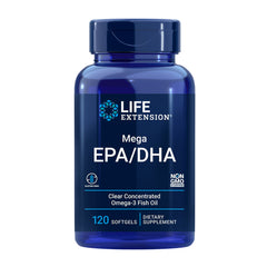 ライフエクステンション_メガ EPA/DHA、120ソフトジェル