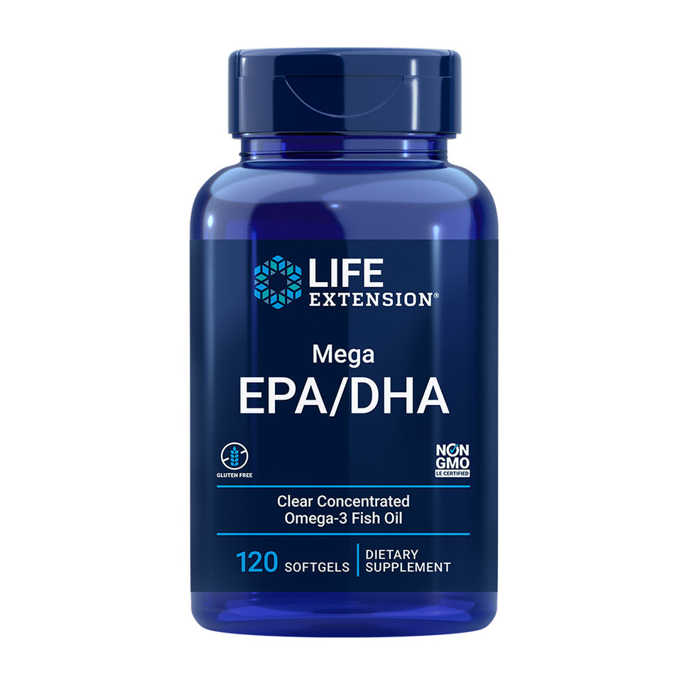 ライフエクステンション_メガ EPA/DHA、120ソフトジェル