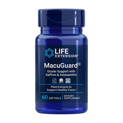 Life Extension_マクガード オキュラーサポート (サフラン&アスタキサンチン配合)、60ソフトジェル