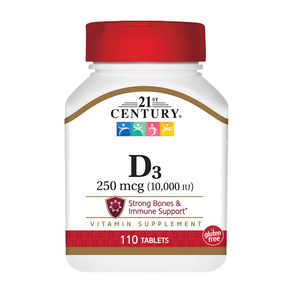 21세기센트리_비타민 D3 250mg (10000IU), 110타블렛