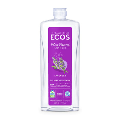アースフレンドリー_エコプラントパワーキッチン洗剤ラベンダー、739ml