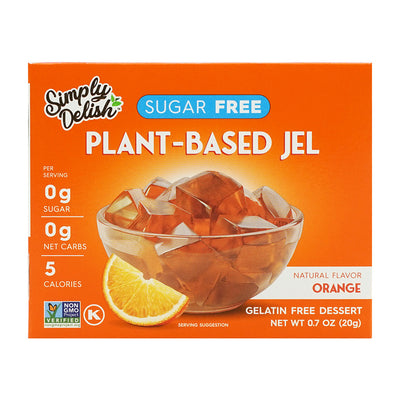 Simply Delish 植物性デザートゼリー オレンジシュガーフリー 20g