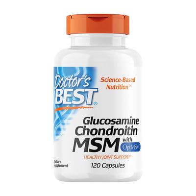ドクターズベスト_グルコサミン コンドロイチン MSM with OptiMSM, 120カプセル