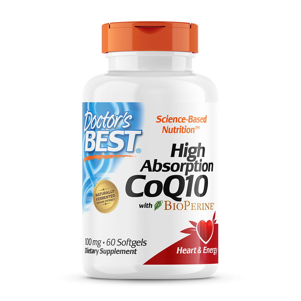 ドクターズベスト_高吸収コエンザイムQ10 バイオペリン配合 100mg、60ソフトジェル