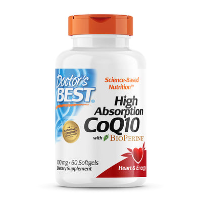ドクターズベスト_高吸収コエンザイムQ10 バイオペリン配合 100mg、60ソフトジェル