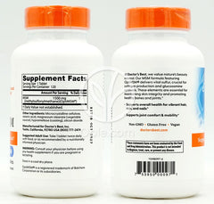 ドクターズベスト_MSM 1500mg、120錠