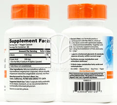 닥터스베스트_R-리포산 100mg, 60 베지캡슐