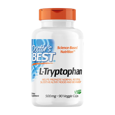 ドクターズベスト_L-トリプトファン 500mg、90植物性カプセル