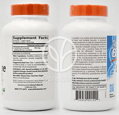 ドクターズベスト_L-カルニチンフマル酸 855mg、180ベジカプセル