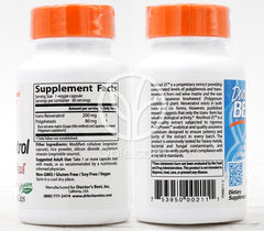ドクターズベスト トランス-レスベラトロール200（レスビノール配合）200mg、60ベジカプセル