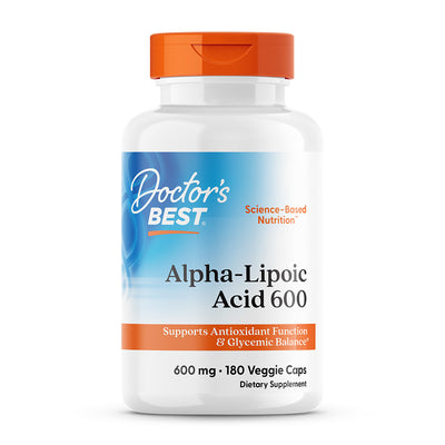 ドクターズベスト_アルファリポ酸 600mg、180ベジカプセル