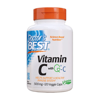 ドクターズベスト_ビタミンC with Q-C 500mg、120ベジカプセル