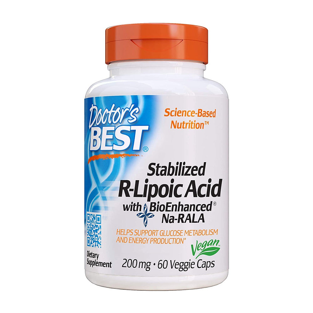 ドクターズベスト_R-リポ酸、BioEnhanced NA-RALA配合、60植物性カプセル