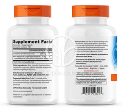ドクターズベスト_高吸収CoQ10バイオペリン配合 200mg、180ベジカプセル