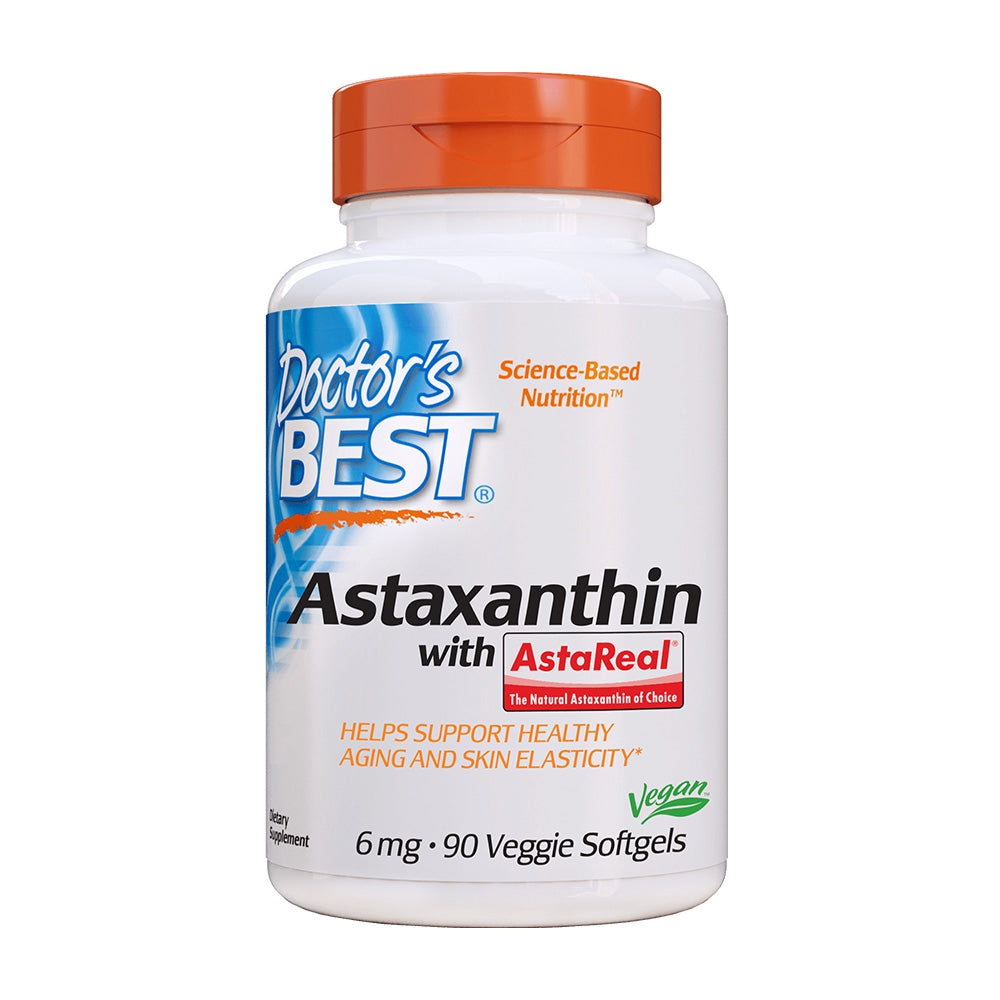 ドクターズベスト アスタキサンチン ウィズ アスタリアル 6mg、90ベジソフトジェル