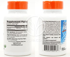 Doctor's Best_完全に活性化されたビタミンB12 1500mcg、180ベジカプセル