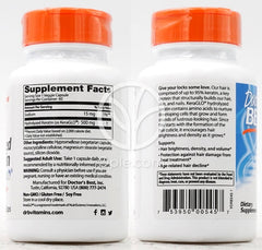 ドクターズベスト ハイドロライズドケラチン with ケラフロー 500mg、ベジカプセル60粒