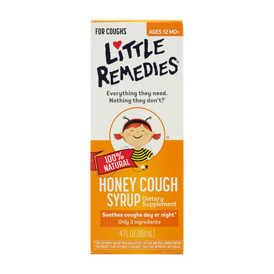 12ヶ月以上のお子様用 はちみつせき止めシロップ 4 fl oz