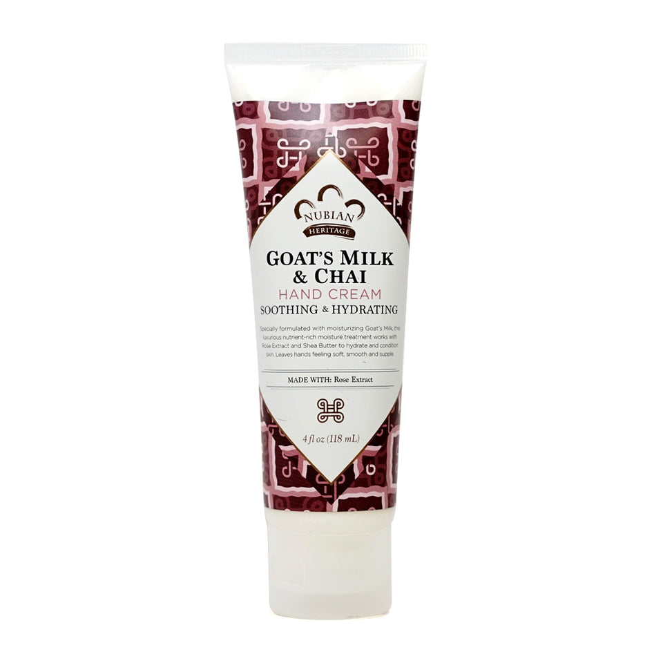 Nubian Heritage ゴートミルク＆チャイ ハンドクリーム 118ml
