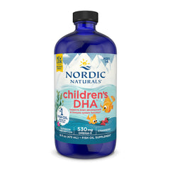 ノルディックナチュラルズ_キッズDHAリキッド 530mg EPA 170/ DHA 255 ストロベリー風味, 473ml