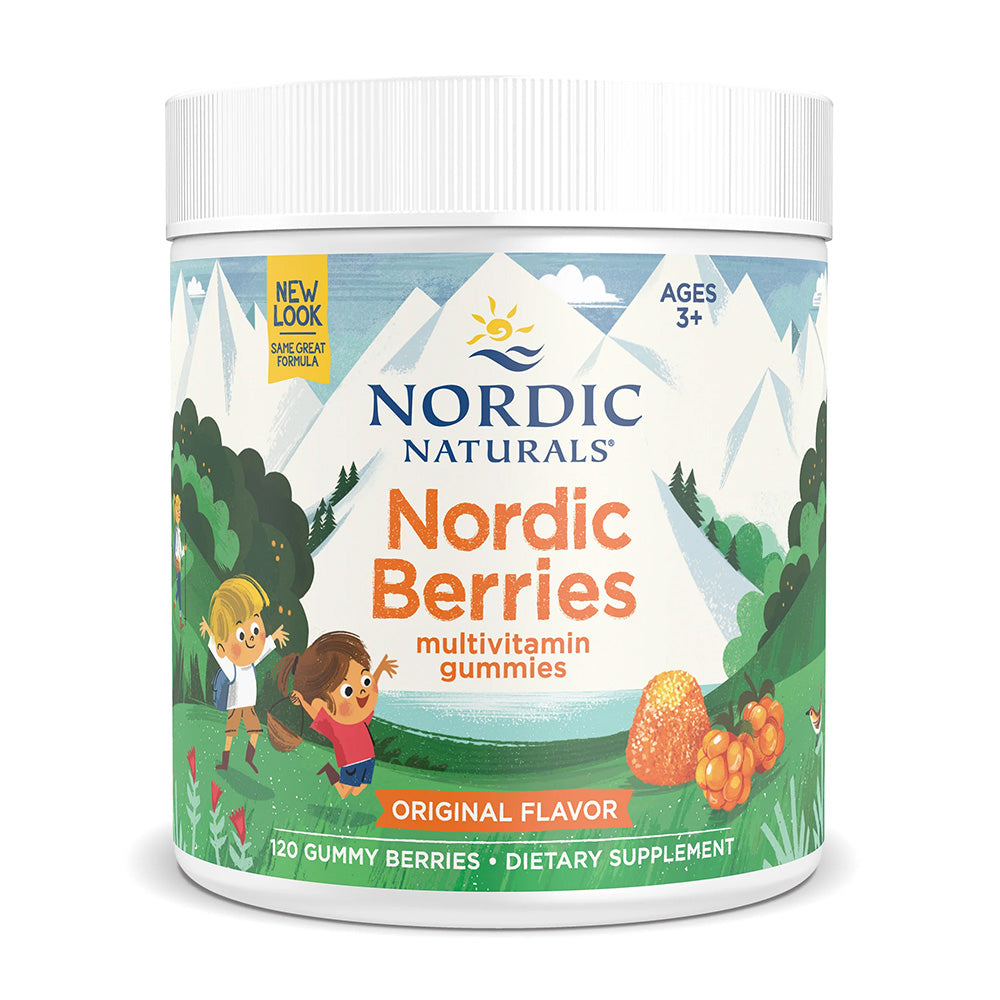 ノルディックナチュラルズ_ノルディックベリーマルチビタミン グミオリジナル味、120グミ ベリー