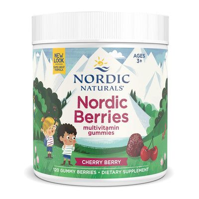 Nordic Naturals_ノルディック ベリー マルチビタミン グミ チェリーベリー味、120グミ ベリー