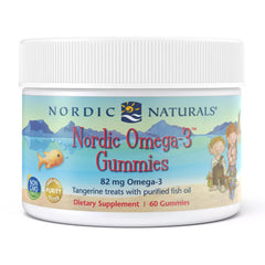 ノルディックナチュラルズ_ノルディックオメガ-3グミ 82mg EPA/DHA 68、タンジェリン味、60グミ