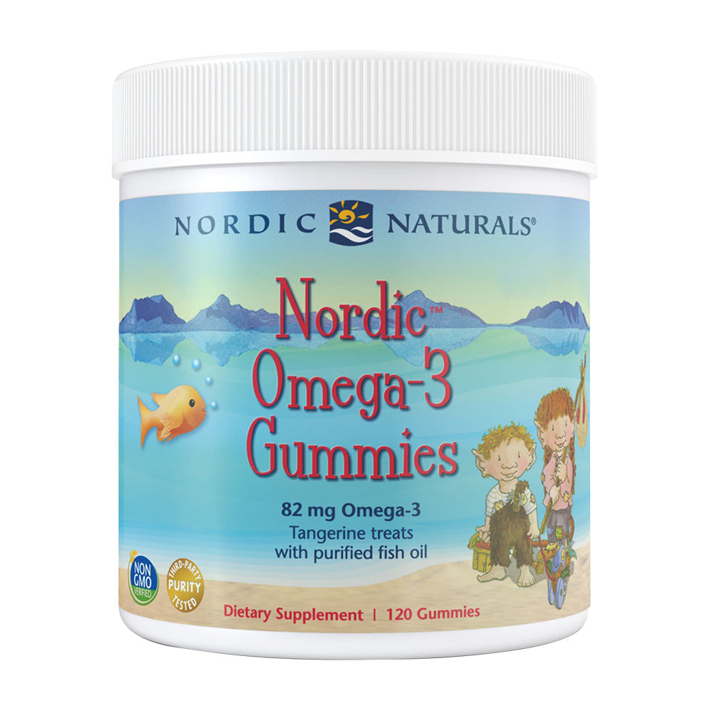 Nordic Naturals_Nordic Omega-3 Gummy 82mg EPA/DHA 68 Tangerine, 120グミ