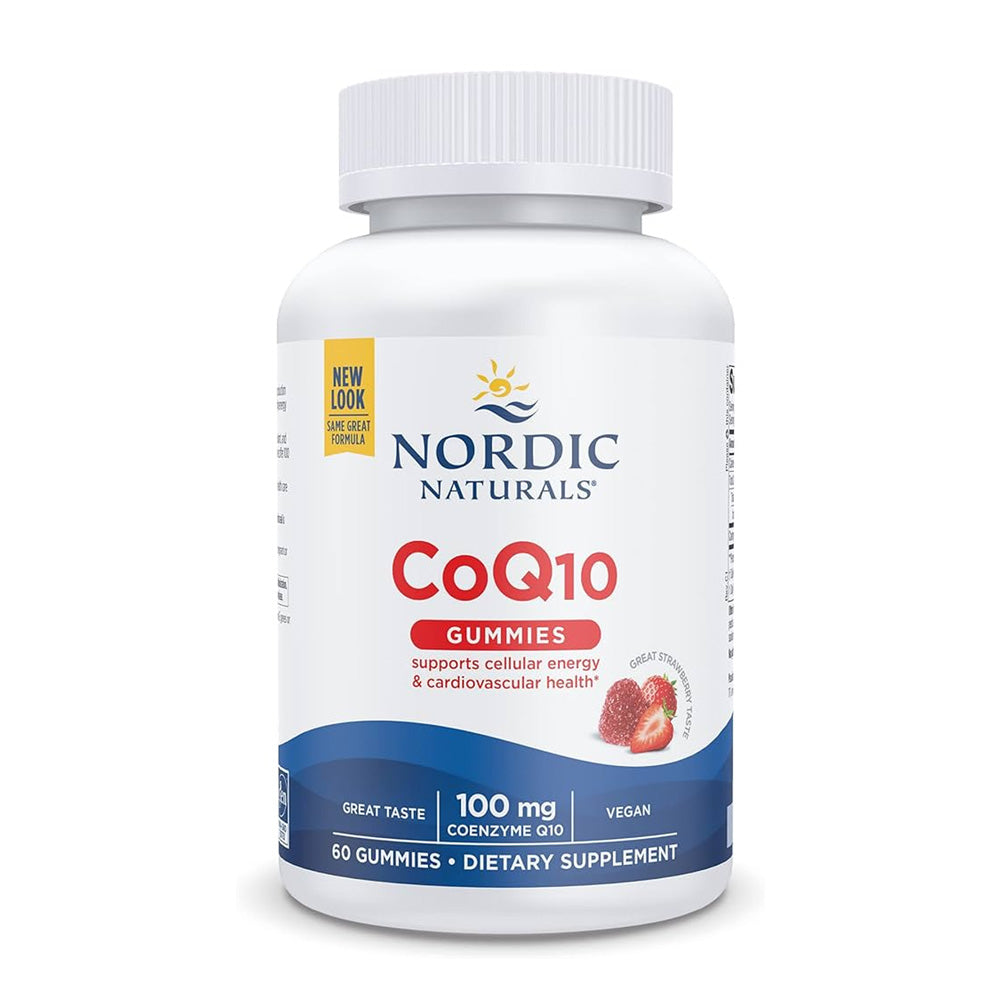 Nordic Naturals_コエンザイムQ10グミ 100mg ストロベリー味、60グミ