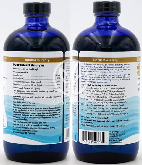 노르딕내추럴스_오메가-3 펫 대형 브리드 도그&멀티 도그 하우스홀드, 473ml