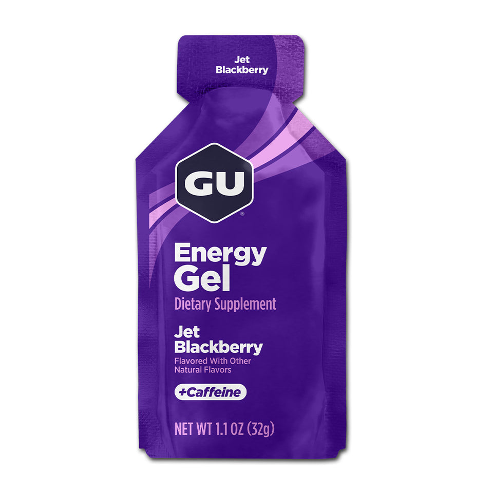 ジユエネルギーラボ_スポーツエナジージェル ブラックベリー（カフェイン含有）、24個入