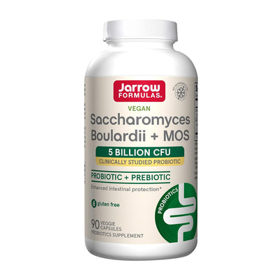 Jarrow Formulas_ビーガン サッカロミセス ボウラルディ + MOS プロバイオティクス 50億 CFU、90粒 ベジカプセル