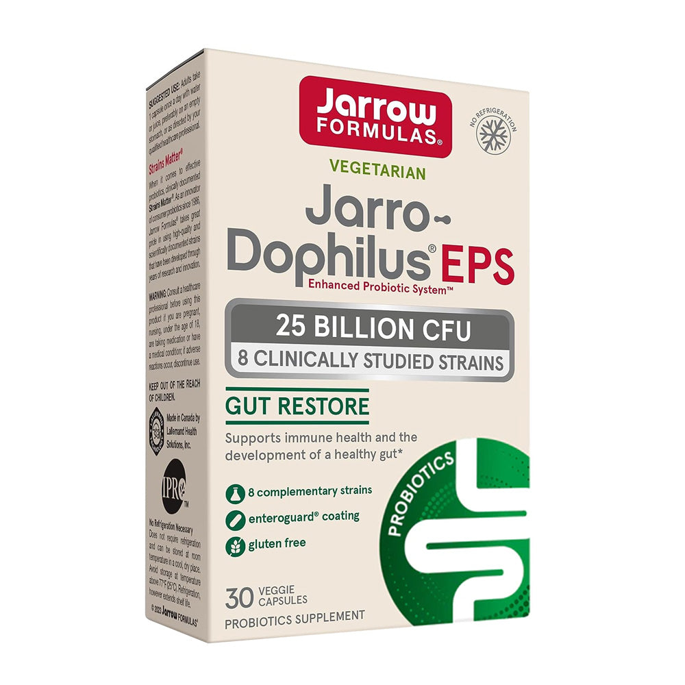 Jarrow Formulas_ベジタリアン ジャロー ドフィラス EPS 乳酸菌 250億CFU、30ベジカプセル