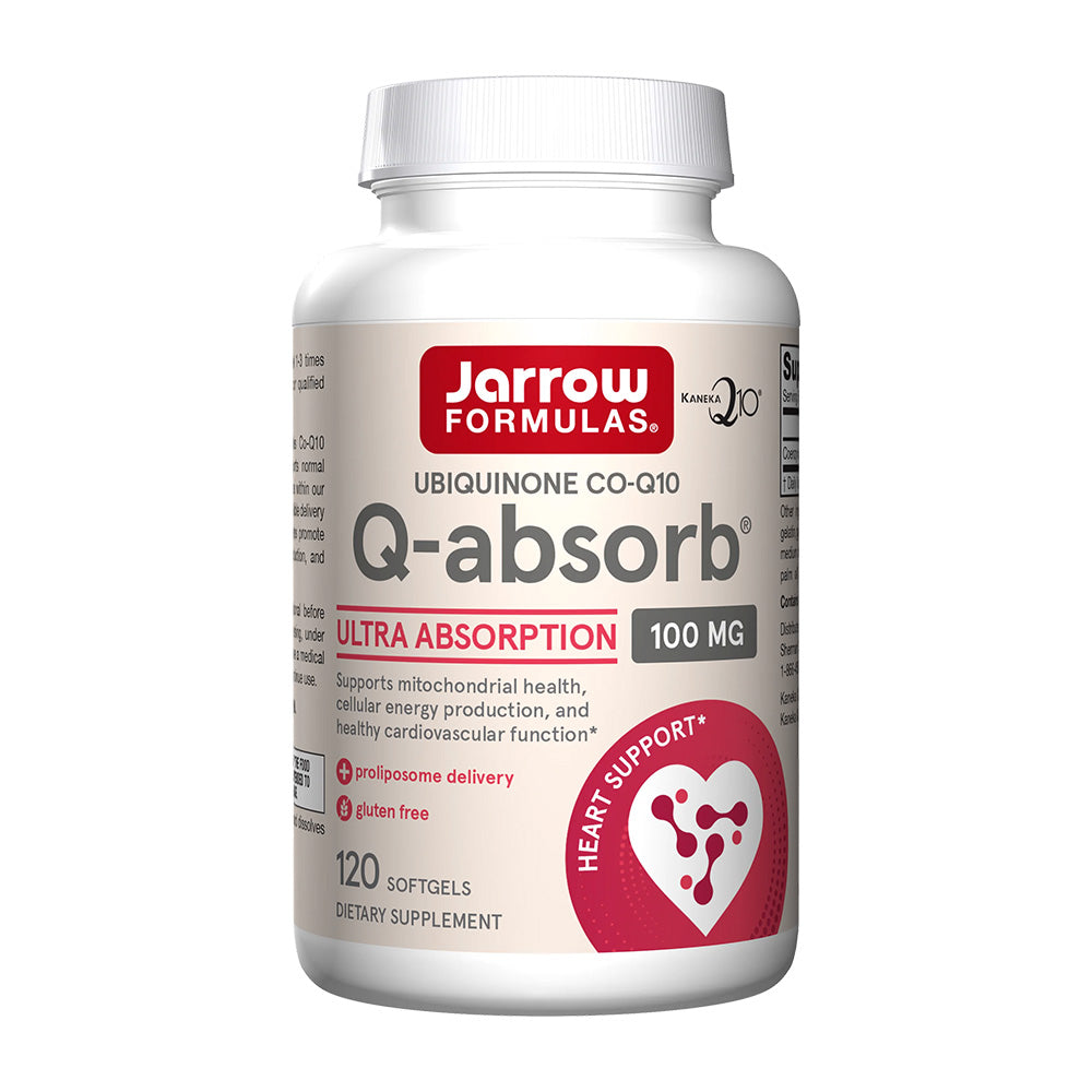 Jarrow Formulas_Q-Absorb ユビキノールコエンザイムQ10 100mg、120ソフトジェル