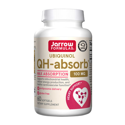 Jarrow Formulas_ユビキノール QH-Absorb 100mg、60ソフトジェル