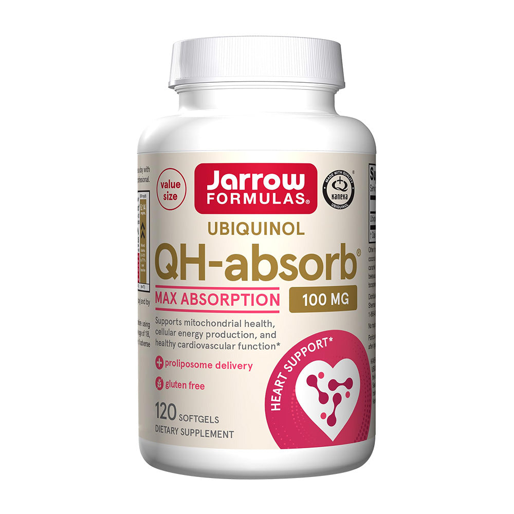 Jarrow Formulas ユビキノール QH-Absorb 100mg、120ソフトジェル
