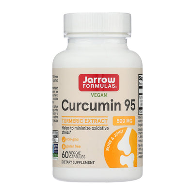 ジャローフォーミュラズ_ビーガンクルクミン95 500mg、60植物性カプセル