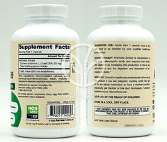 Jarrow Formulas_ビーガンアーティチョーク 500mg、180植物性カプセル